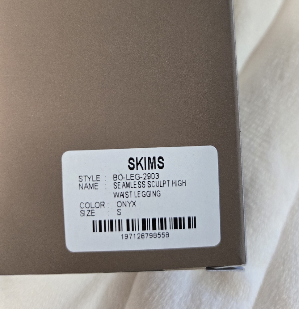 SKIMS Seamless Sculpt High Waist Leggings Small BNIB - Picture 5 of 10